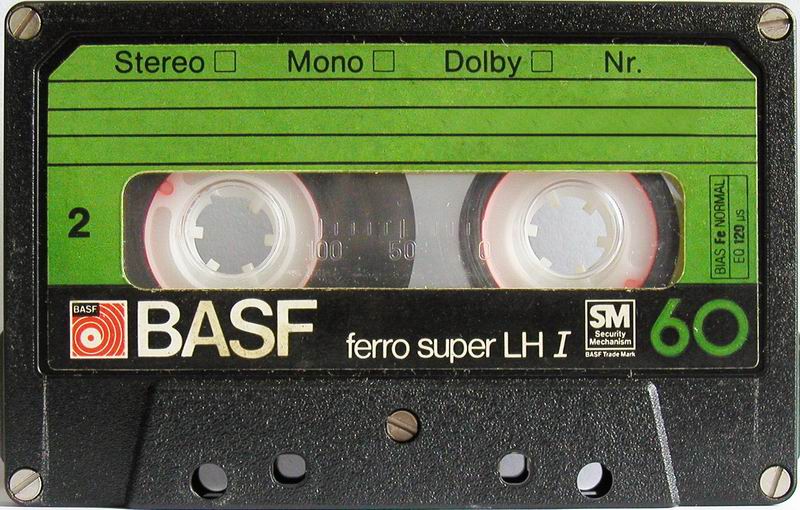 Basf 120 Ferro Super LH I SM Cassette Nuevo 